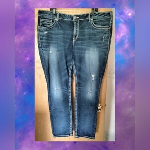 Silver Jeans Co. Boyfriend Jeans Size 22W